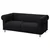 VISKAFORS Sofa dvosed, Lejde boja antracita/breza
