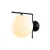 Opviq Zidna lampa Luminar-14155, 25x43x30cm, IP20, Crna