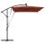 Suncobran Terakota 294 x 200 x 270 cm Poliester i aluminij