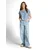 TOM TAILOR DENIM Majica modra/svetlo modra