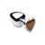 Booty Sparks Gemstones Tiger Eye Heart Anal Plug Large