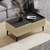 HANAH HOME Sto za dnevnu sobu Mia Travertine Anthracite