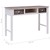 vidaXL Pisalna miza rjava 110x45x76 cm les