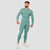 GymBeam High Compression Leggings Blue