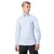 OLYMP Poslovna srajca No. 6 Faux Uni, modra
