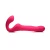Strap U Mighty-Thrust Thrusting & Vibrating Strapless Strap-On with Remote Pink