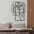 Wallity Zidna dekoracija Love-L, 70x52cm, Crna