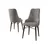 Hanah Home Set stolica Neta, 46x95x42 cm, 2 komada, Braon-sive