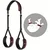 Adam i Eva Bondage set, Crni
