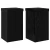 Stalak za biljke 2 pcs Crni hrast 10 x 10 x 18 cm