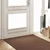Vidaxl Doormat Rjava in črna 120 x 300 cm 100% poliamid