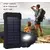HRD-T12 ** Gembird solar power bank 12000mAh 2xUSB, LED
