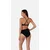 Barts SOLID WIRE, kopalke ž.top bikini, črna 0044
