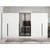 Hanah Home ormar sa reflektujućim staklom Nisa 20608, 360 cm, beli