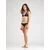 Banana Moon Bikini hlačke marine/češnjevo rdeča/bela