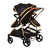 Kolica za blizance 3u1 Chipolino duo smart OGold