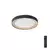 Brilagi - LED prigušiva stropno svetlo NEXO LED/48W/230V 3000-6000K crno prečnik 43 cm +daljinski upravljač