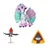 Pokemon PKM: POKEMON Fig. Snorunt and friends W17, 3/1 pak, (21605849)