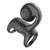 SuperLove Snail Vibrating Double Ring Black