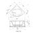 Kada Athena 125x125, bez obloge i postolja