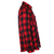 Moška srajca z dolgimi rokavi UNIK - Black and Red - TW205.01