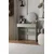 HANAH HOME Sto za šminkanje Harmony Mini Round Ash Green