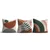 Aberto Design Set dekorativnih jastučnica Asr_plw25-54, 43x43 cm, 3 komada, Šarena