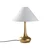 Opviq Stona lampa Luna-15260, 50x50x63 cm, IP20, Zlatno-bele boje