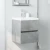 Ormarić za umivaonik siva boja betona 41x38,5x45 cm drveni