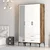 HANAH HOME Ormar Kumsal RT Walnut White