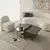 Hanah Home Klub sto 2 u 1 Luna 2, Braon