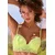 VIVANCE Nedrček svetlo zelena/off-bela
