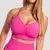 GymBeam Sculpt Seamless Sports Bra Rose