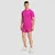 GymBeam Men‘s Pulse X  Running T-shirt Purple