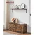 Songmics Shranjevalna klop 100x40x46 cm rjava