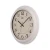 Wallity Zidni sat Alfa, 31x31 cm, Beli
