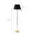 Opviq Podna lampa, Crna