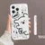 Yingkaida Maska za mobilni telefon iPhone 16 Pro, Bela