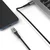 SUPERIOR USB data kabal SU-K102, Pleteni , Fast, 60W, 3A, Type C na Type C , 1m, Crni