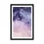 Plakat s paspartujem abstrakcija nočnega neba - 30x45 no frame