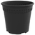 Saksije za biljke 6 pcs Crna O 17 x 14 cm Plastika