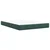 Vidaxl Box spring postelja z vzmetnico temno zelen 140x190 cm žamet