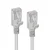MicroConnect tanek omrežni kabel CAT6A U-FTP 3 m siv LSZH, V-FTP6A03-SLIM
