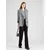 VERO MODA Pulover kremna/črna