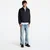 Mikina FRED PERRY Contrast Tape Track Jacket Black L