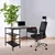 MID.YOU Pisalna Miza Workspace H I, Črna, Rjava