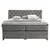 Modern Living Postelja Boxspring Carmen, Siva, 160x200
