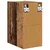 Vidaxl Viseča omarica Star les 20 x 29,5 x 40 cm Konstruiran les