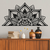 Atelier Del Sofa Zidna dekoracija Mandala-S-1, 118x1.5x59 cm, 1.5 mm, Crna