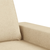 vidaXL Trosed krem 180 cm blago